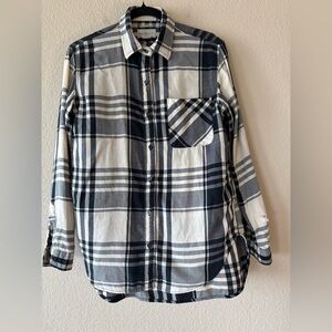 Ralph Lauren Women's‎ Denim Supply RL Boyfriend Button Down Shirt Large